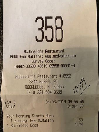 mcdonald's rockledge|mcdonald's murrel road.